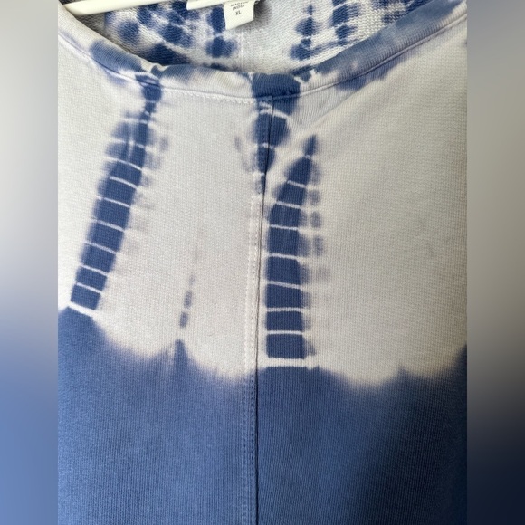 Pure J.Jill Dolman Sleeve TyeDye French Terry Organic Cotton Top XL - Picture 3 of 8